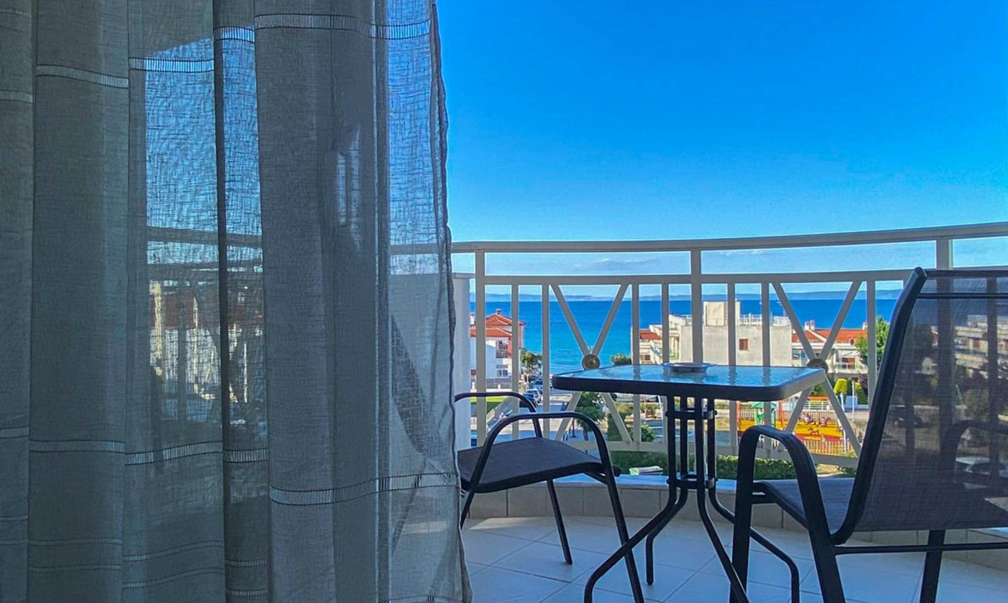 Properstay 107 - Villa Sea View Polychrono Exteriér fotografie